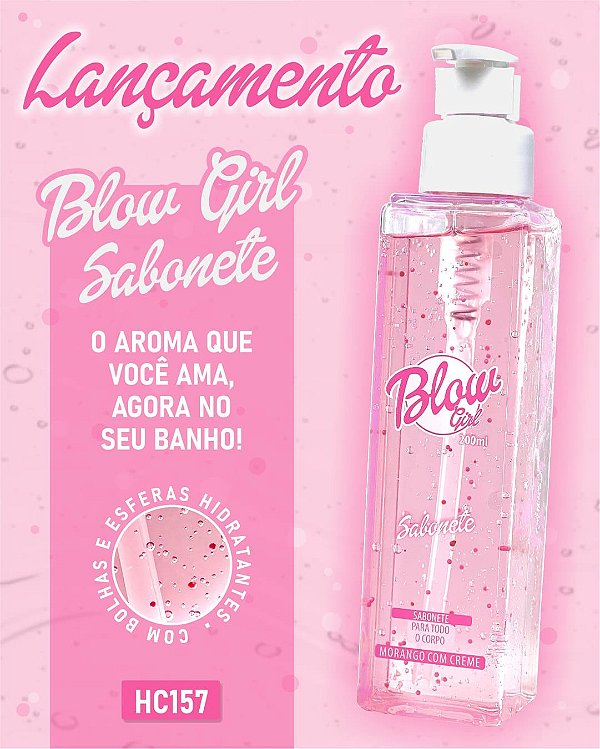 SABONETE LÍQUIDO CORPORAL BLOW GIRL 200ML HOT FLOWERS