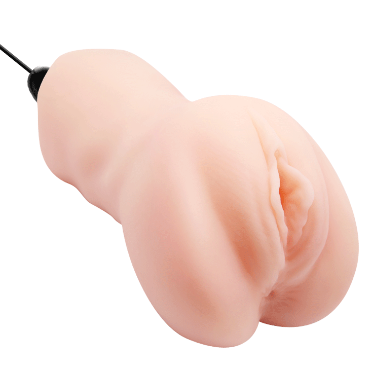 MASTURBADOR MASCULINO FORMATO VAGINA COM VIBRO LEA POCKET PUSSY CRAZYL BULL