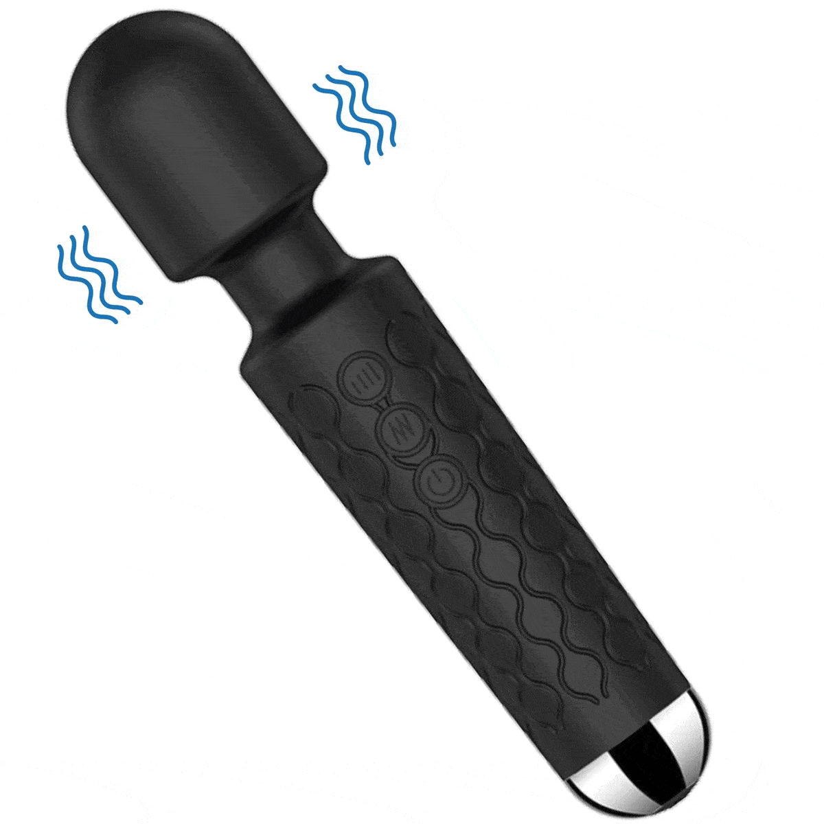 VIBRADOR VARINHA MAGICA COM 20 MODOS DE VIBRAÇÃO RECARREGÁVEL SI