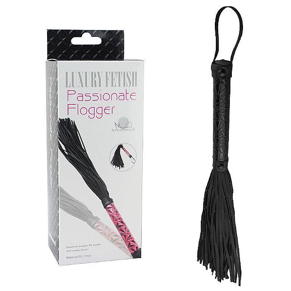 CHICOTE DE LUXO PASSIONATE FLOGGER LUXURY FETISH