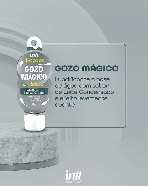LUBRIFICANTE TÉRMICO GOZO MÁGICO 15G LINHA POÇÕES INTT