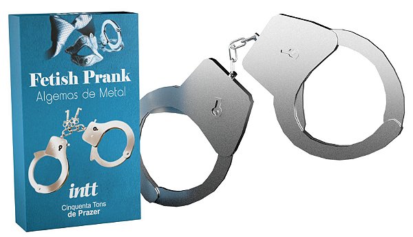 ALGEMAS DE METAL FETISH PRANK LINHA 50 TONS DE PRAZER INTT