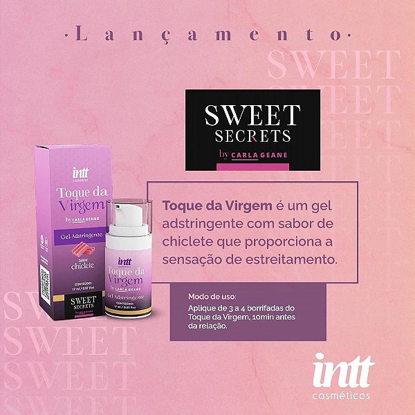 GEL ADSTRINGENTE TOQUE DA VIRGEM 17ML SWEET SECRETS BY CARLA GEANE INTT