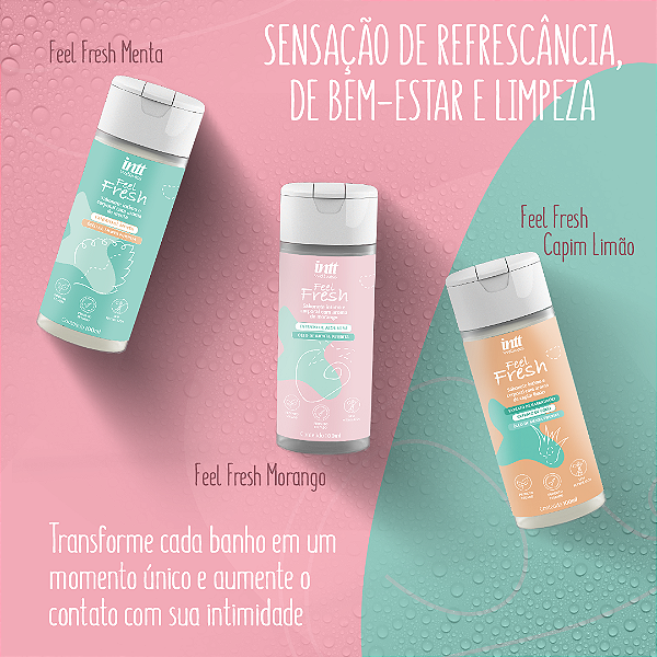 SABONETE ÍNTIMO CORPORAL FEEL FRESH INTT WELLNESS