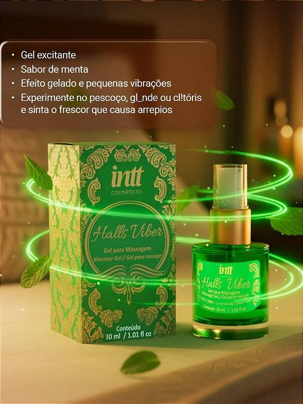 GEL EXCITANTE GELA E VIBRA HALLS VIBER 30ML INTT