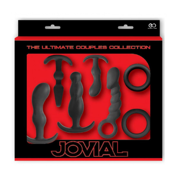 THE ULTIMATE ANAL KIT JOVIAL COM 5 PLUSG E 2 ANÉIS