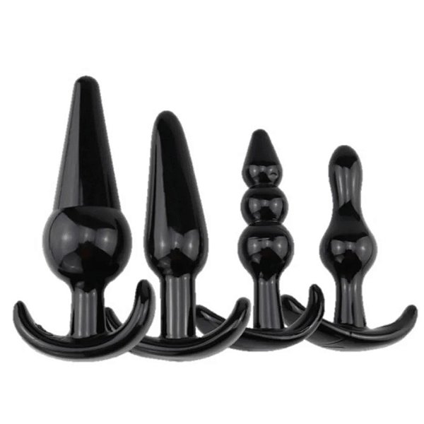 KIT PLUG ANAL 4 PEÇAS