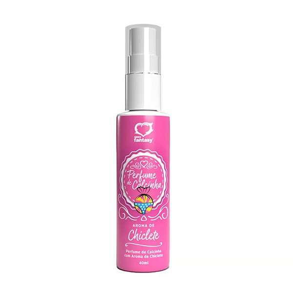 PERFUME DE CALCINHA COM AROMA CHICLETE 40ML SEXY FANTASY