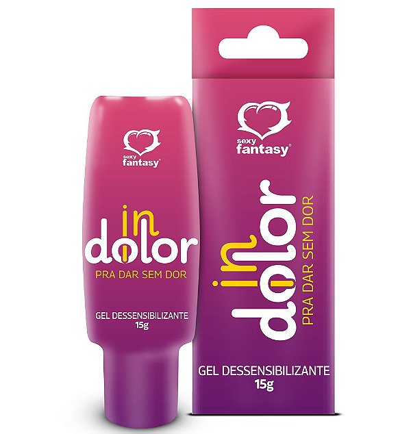 GEL DESSENSIBILIZANTE INDOLOR 15G SEXY FANTASY