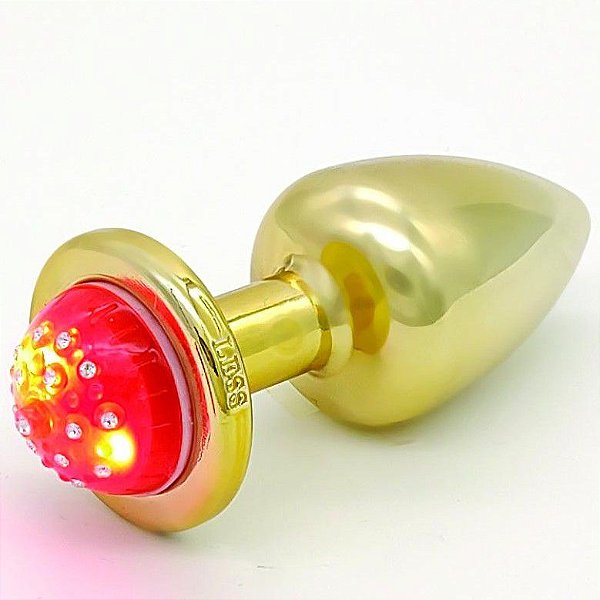 PLUG ANAL GRANDE COM LED LESS HARD
