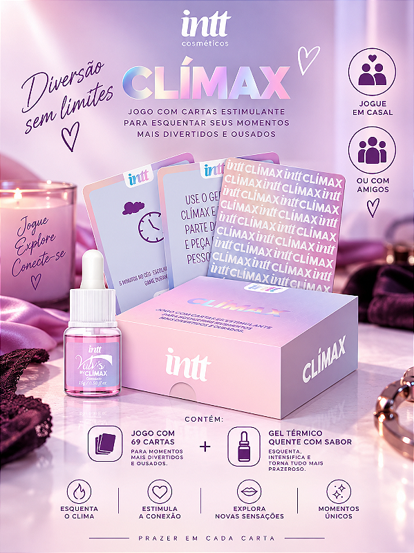 JOGO CLÍMAX + GEL EXCITANTE VUL'S HOT INTT