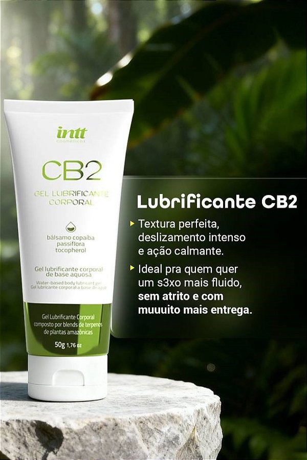 LUBRIFICANTE INTIMO A BASE DE TERPENOS DA AMAZONIA CB2 50ML INTT