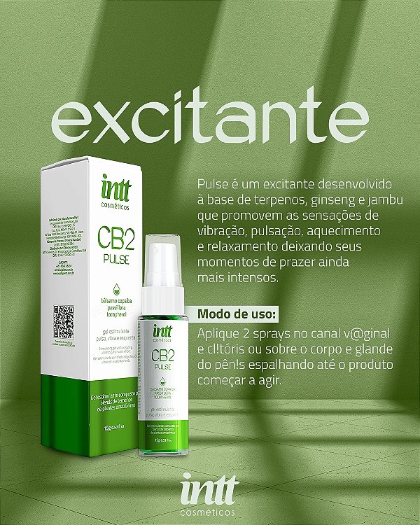 EXCITANTE PULSE LINHA CB2 15GR INTT