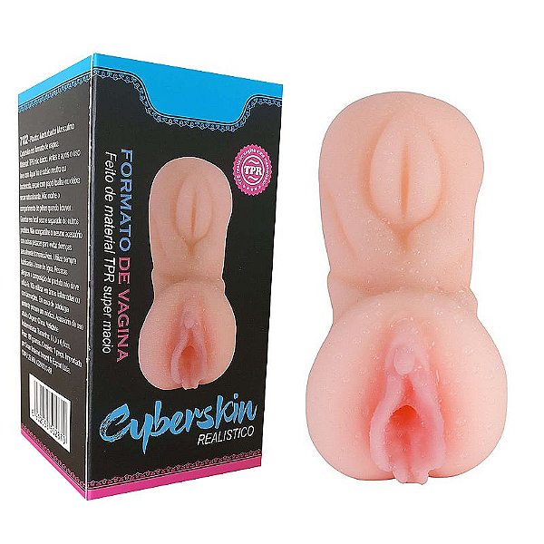 MASTURBADOR MASCULINO VAGINA EM CYBERSKIN SUPER REALISTICO SI