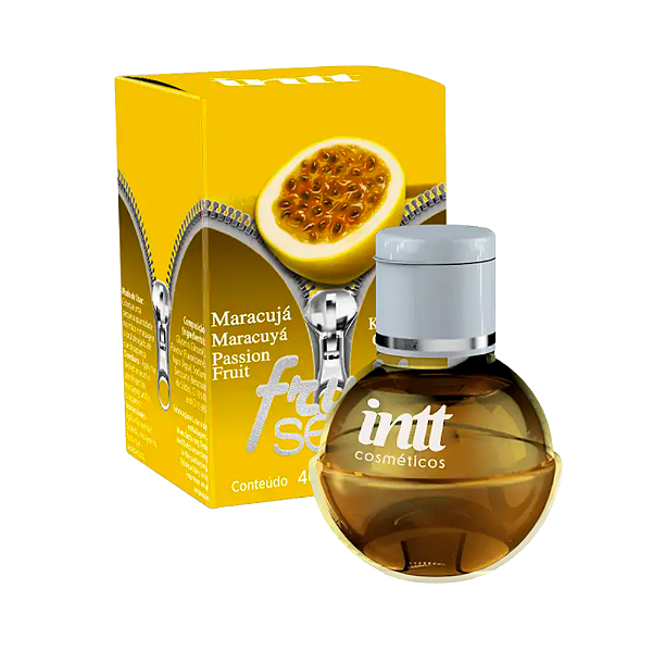 GEL BEIJÁVEL PARA ORAL ESQUENTA FRUIT SEXY MARACUJÁ 40ML INTT