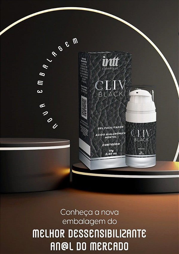 CLIV BLACK INTT DESSENSIBILIZANTE ANAL EXTRA FORTE 17G INTT