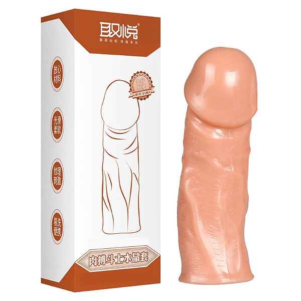 CAPA PENIANA REALISTICA BEGE LOVE NEST