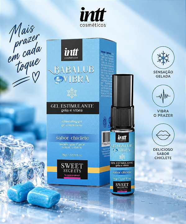 GEL ESTIMULANTE GELA E VIBRA BABALUB VIBRA 15G INTT