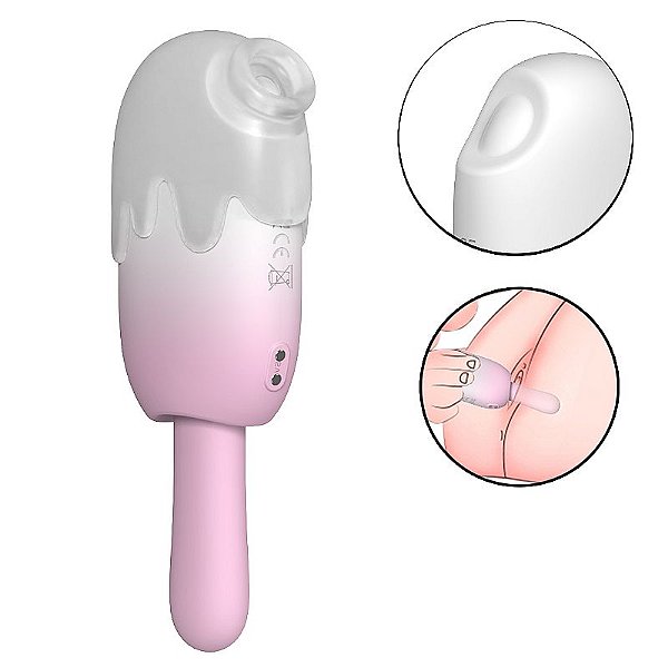 VIBRADOR FORMATO DE PICOLE BITE ME S-HANDE