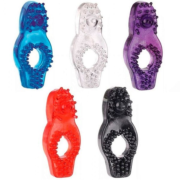 ANEL PENIANO EXTREME MASSAGEADOR EM SILICONE K IMPORT