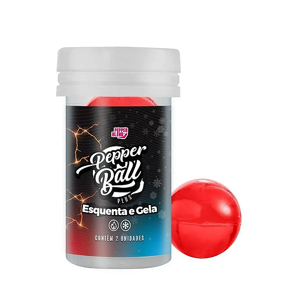 BOLINHA PEPPER BALL PLUS ESQUENTA E GELA PEPPER BLEND