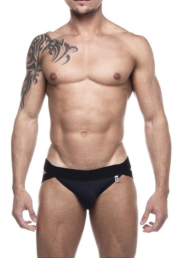 CUECA JOCK EM SUPLESX  COM FAIXA DUPLA SD CLOTHING