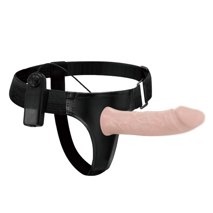 CINTA COM CAPA PENIANA COM VIBRAÇÃO ULTRA PASSIONATE HARNESS BAILE