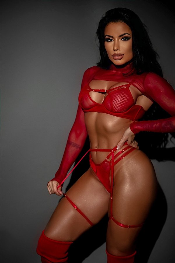 CONJUNTO LUXO COMPLETO BEATRIZ VERMELHO