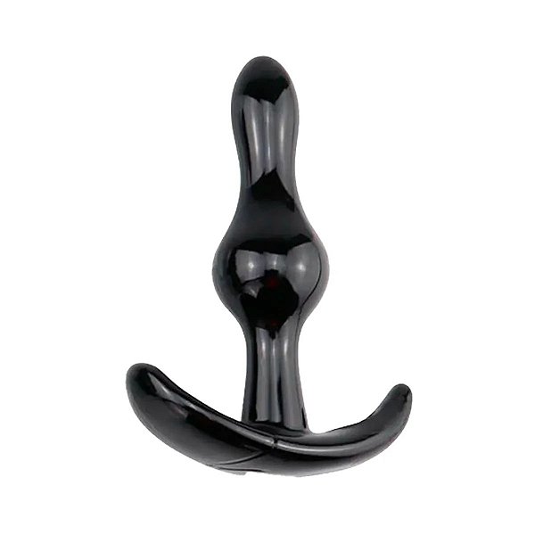 PLUG ANAL DE SILICONE ONDULADO 8X2,4CM
