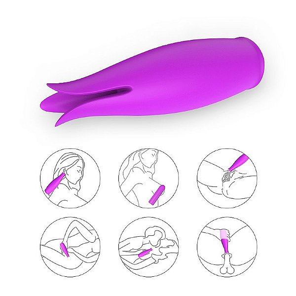 VIBRADOR DE CLITÓRIS TULIPA BUD S-HANDE