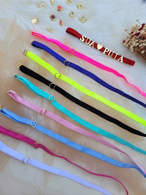 GARGANTILHA / CHOKER PERSONALIZAVEL