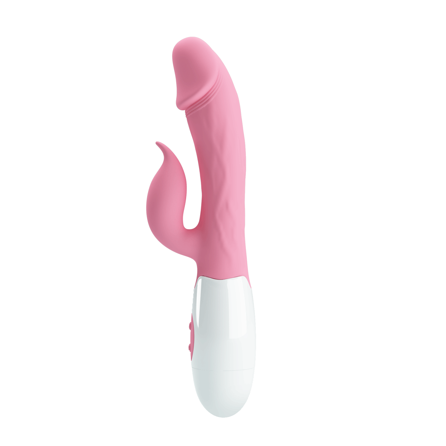 VIBRADOR COM ESTIMULADOR 30 VIBRAÇÕES PETER ROSA PRETTY LOVE