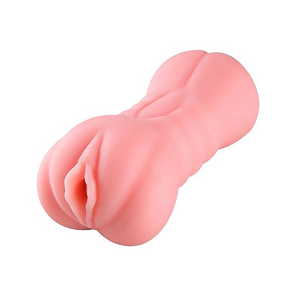 MASTURBADOR MASCULINO DUPLO FORMATO DE VAGINA E ÂNUS SI