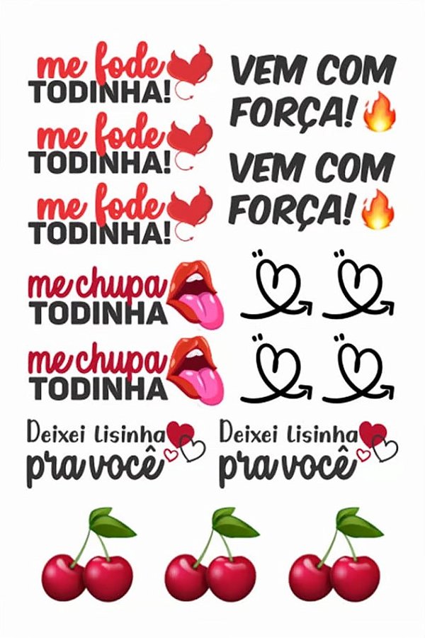 TATUAGEM TEMPORÁRIA UNITARIA AVULSA - MODELO TAT15