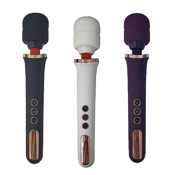 VIBRADOR VARINHA MÁGICA RECARREGÁVEL MANFLY SI