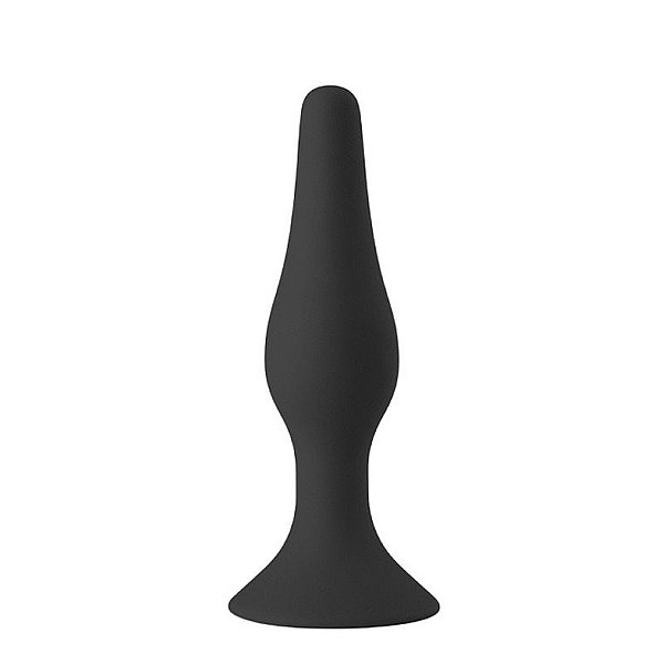 PLUG ANAL CÔNICO COM VENTOSA EM SILICONE 16,0X3,9 SI