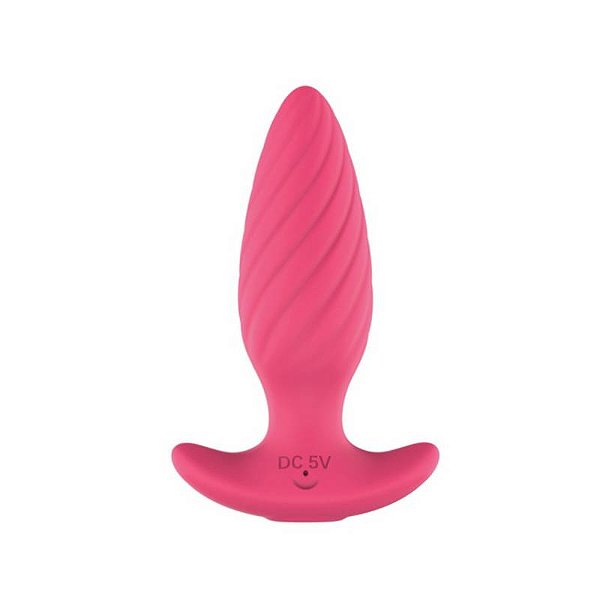 PLUG ANAL COM VIBRO RECAREGÁVEL CONTROLADO VIA APP