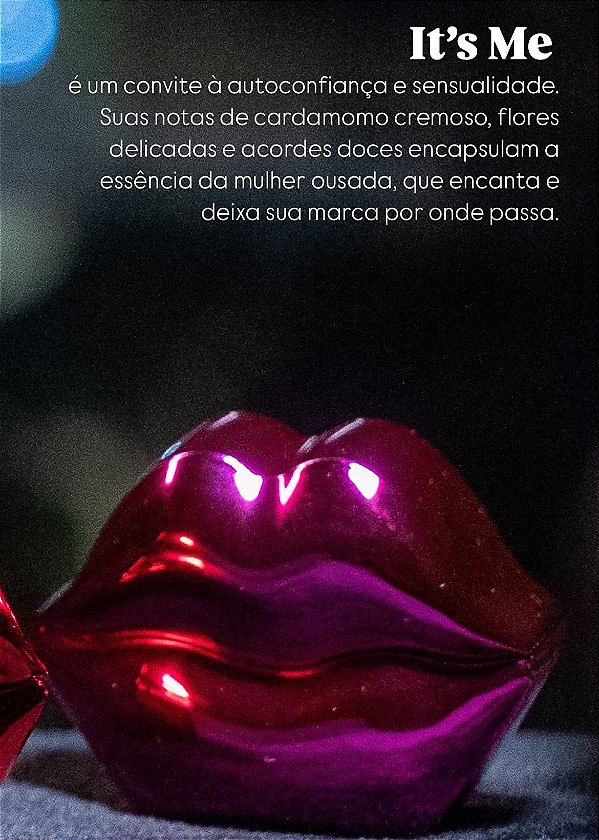 PERFUME DA AUTOCONFIANÇA E OUSADIA FEMININA IT'S ME 30ML PROVOKE-ME