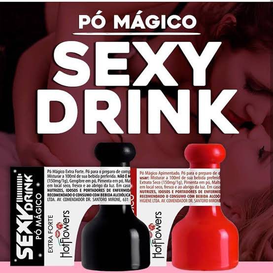 PÓ MÁGICO SEX DRINK HOT FLOWERS