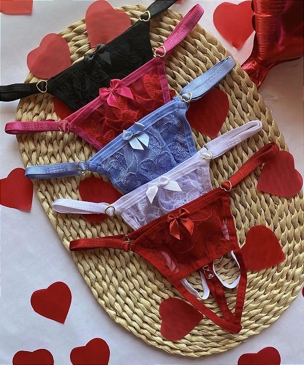 CALCINHA PERSONALIZAVÉL SECRETÁRIA TULE PETALA