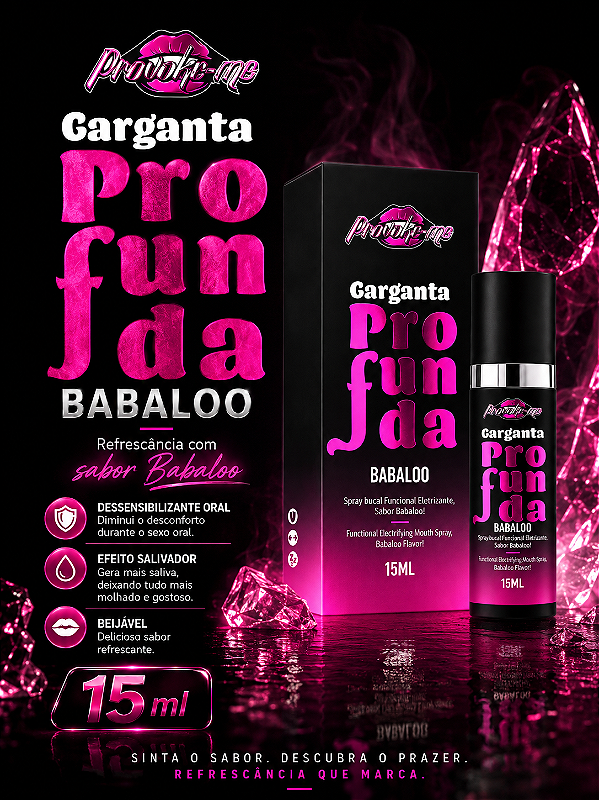 SPRAY GARGANTA PROFUNDA BABALOO 15ML PROVOKE-ME