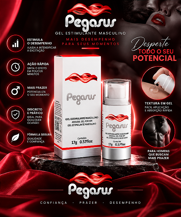 GEL EXCITANTE MASCULINO PEGASUS 17ML INTT