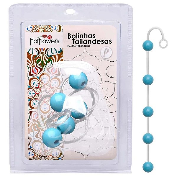 BOLINHAS TAILANDESAS PEQUENAS 22MM HOT FLOWERS