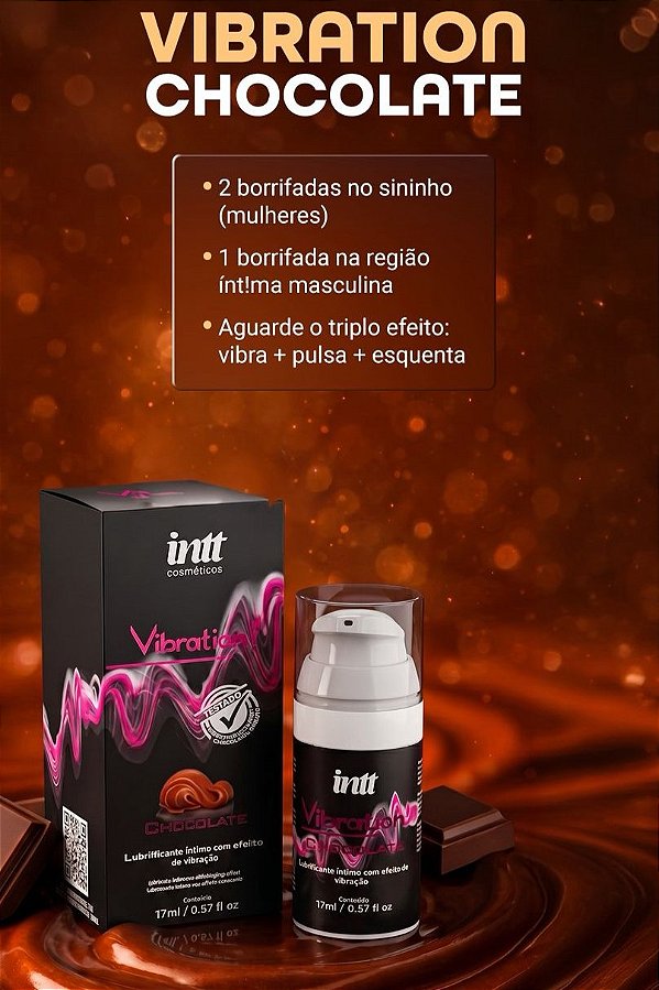 GEL EXCITANTE VIBRATION CHOCOLATE 17ML INTT