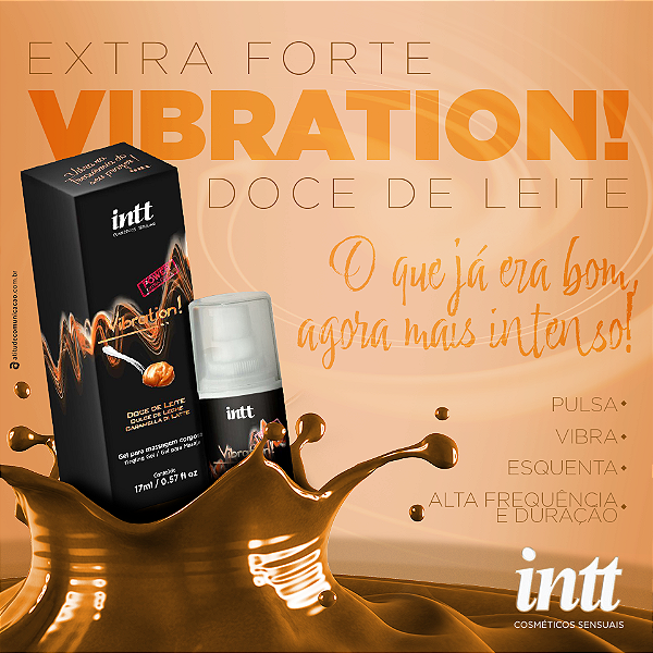 GEL EXCITANTE VIBRATION POWER DOCE DE LEITE 17ML