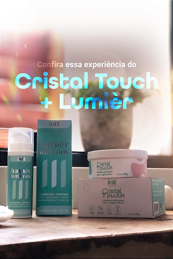 KIT CLAREADOR - CREME LUMIÈR + ESFOLIANTE CRISTAL TOUCH