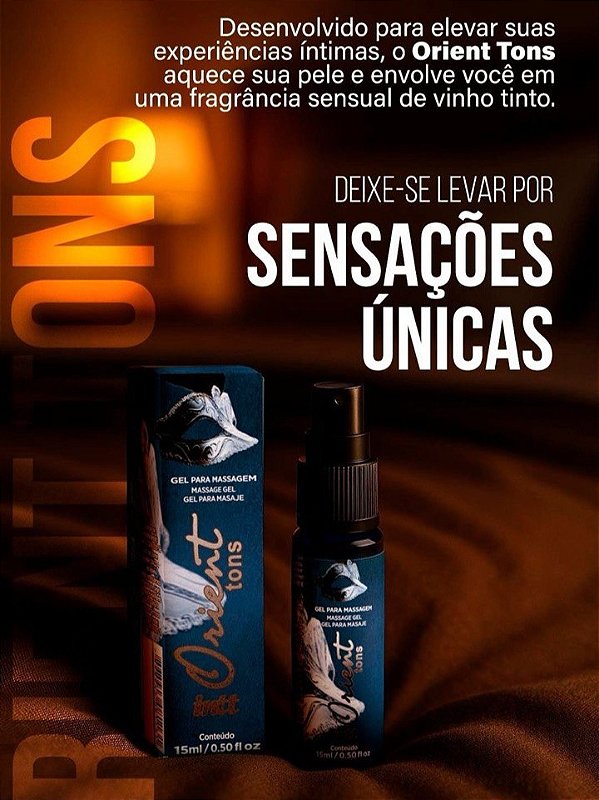 EXCITANTE UNISSEX ESQUENTA EM SPRAY ORIENT TONS SEXY 15ML INTT