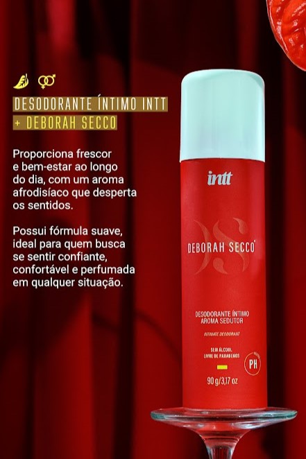 DESODORANTE ÍNTIMO AROMA SEDUTOR DEBORAH SECCO INTT