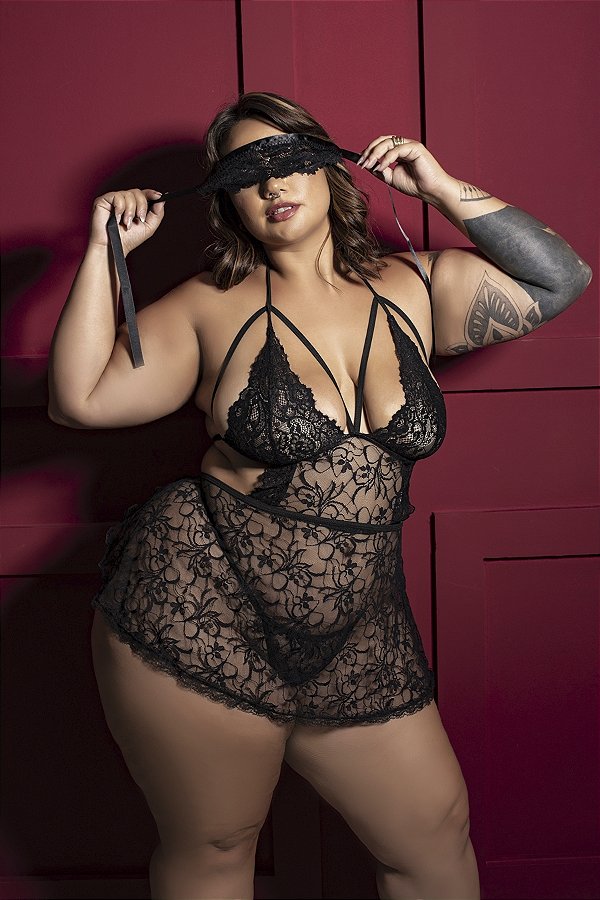 VESTIDO FANTASIA DEUSA DO PRAZER PLUS SIZE