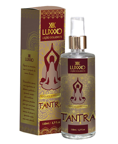 LOÇÃO DESLIZANTE TANTRA TOQUES DE VELUDO 110ML LUXXOO